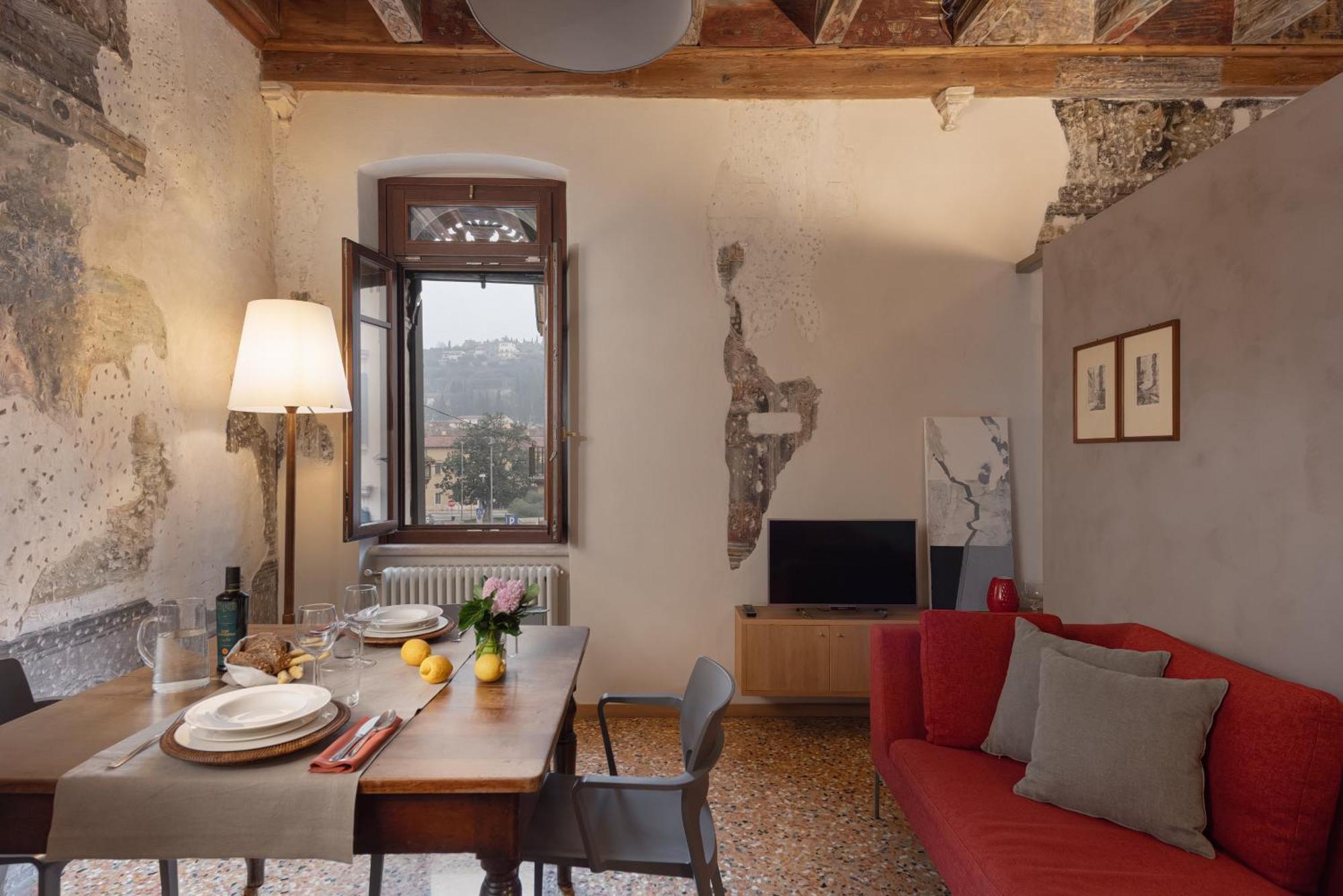 Residenza Roccamaggiore Verona Bagian luar foto